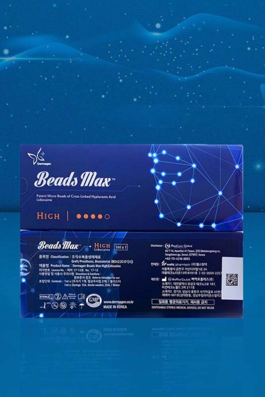 Beads Max High za korekciju slepoočne regije